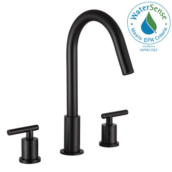 ANZZI Spartan 8 in. Widespread 2-Handle Bathroom Faucet in Oil Rubbed Bronze