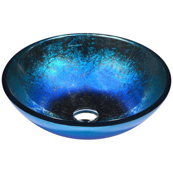 ANZZI Oceana Series Vessel Sink in Blue