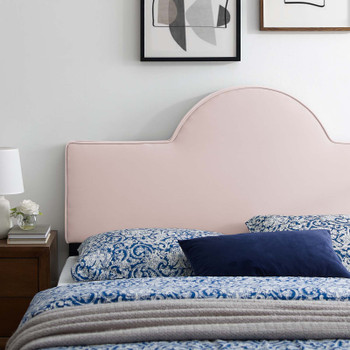 MODWAY Dawn Full/Queen Performance Velvet Headboard MOD-6303 Pink