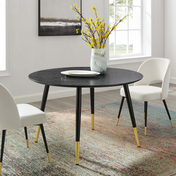 Modway Vigor Round Dining Table EEI-4217-BLK