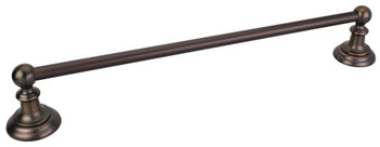 Elements Fairview Brushed Oil Rubbed Bronze 24" Single Towel Bar - Retail Packaged BHE5-04DBAC-R