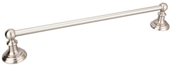 Elements Fairview Satin Nickel 24" Single Towel Bar - Retail Packaged BHE5-04SN-R