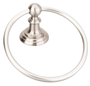 Elements Fairview Satin Nickel Towel Ring - Retail Packaged BHE5-06SN-R