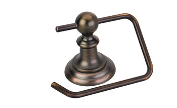 Elements Fairview Brushed Oil Rubbed Bronze Euro Paper Holder - Contractor Packed BHE5-07DBAC