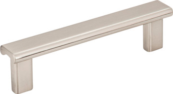 Elements 96 mm Center-to-Center Satin Nickel Square Park Cabinet Pull 183-96SN
