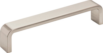 Elements 128 mm Center-to-Center Satin Nickel Square Asher Cabinet Pull 193-128SN