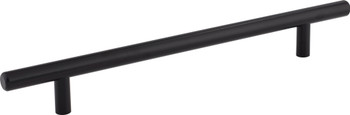 Elements 192 mm Center-to-Center Hollow Matte Black Stainless Steel Naples Cabinet Bar Pull 270SSMB