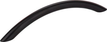 Elements 128 mm Center-to-Center Matte Black Arched Verona Cabinet Pull 413321