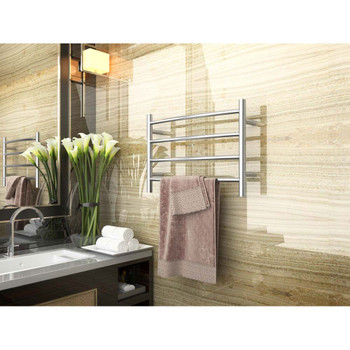 Glow 4-Bar Electric Towel Warmer in Polished Chrome