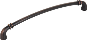 Jeffrey Alexander 224 mm Center-to-Center Brushed Oil Rubbed Bronze Marie Cabinet Pull 445-224DBAC
