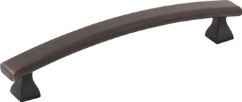 Elements 128 mm Center-to-Center Brushed Oil Rubbed Bronze Square Hadly Cabinet Pull 449-128DBAC