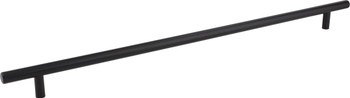Elements 416 mm Center-to-Center Hollow Matte Black Stainless Steel Naples Cabinet Bar Pull 494SSMB