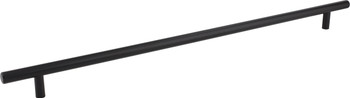 Elements 544 mm Center-to-Center Hollow Matte Black Stainless Steel Naples Cabinet Bar Pull 622SSMB