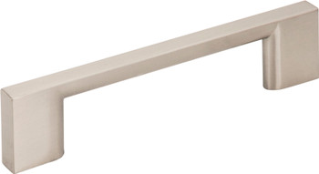 Jeffrey Alexander 96 mm Center-to-Center Satin Nickel Square Sutton Cabinet Bar Pull 635-96SN