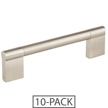 Elements 10-Pack of the 128 mm Center-to-Center Satin Nickel Knox Cabinet Bar Pull 645-128SN-10