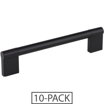 Elements 10-Pack of the 160 mm Center-to-Center Matte Black Knox Cabinet Bar Pull 645-160MB-10
