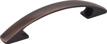 Elements 96 mm Center-to-Center Brushed Oil Rubbed Bronze Arched Strickland Cabinet Pull 771-96DBAC