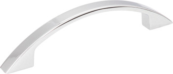 Elements 96 mm Center-to-Center Polished Chrome Arched Somerset Cabinet Pull 80814-PC