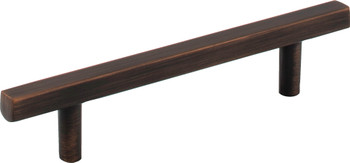 Jeffrey Alexander 96 mm Center-to-Center Brushed Oil Rubbed Bronze Square Dominique Cabinet Bar Pull 845-96DBAC