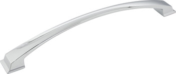 Jeffrey Alexander 12" Center-to-Center Polished Chrome Arched Roman Appliance Handle 944-12PC