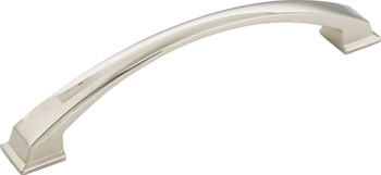 Jeffrey Alexander 160 mm Center-to-Center Polished Nickel Arched Roman Cabinet Pull 944-160NI