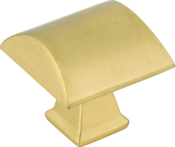 Jeffrey Alexander 1-1/4" Overall Length  Brushed Gold Roman Cabinet Knob 944BG