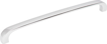 Elements 192 mm Center-to-Center Polished Chrome Square Slade Cabinet Pull 984-192PC