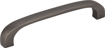 Elements 96 mm Center-to-Center Brushed Pewter Square Slade Cabinet Pull 984-96BNBDL