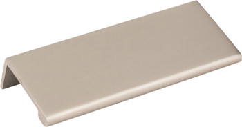 Elements 4" Overall Length Satin Nickel Edgefield Cabinet Tab Pull A500-4SN
