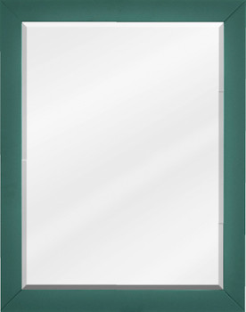 Jeffrey Alexander 22" W x 1" D x 28" H Forest Green Cade mirror MIR2CAD-22-GN