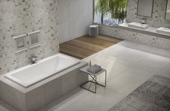Malibu Venice ADA Rectangular Soaking Bathtub, 60-Inch by 30-Inch by 18-Inch, White or Biscuit