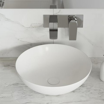 CLASSÉ 16" CERAMIC SINK IN White, Red, Black, Pink & Matte White 