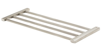 ALFI brand AB9539-BN Brushed Nickel 24 inch Towel Bar & Shelf Bathroom Accessory