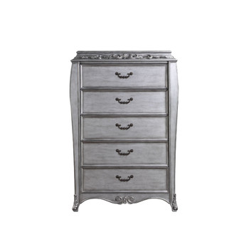 ACME Leonora Chest, Vintage Platinum