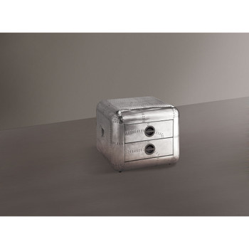 ACME 82182 Brancaster End Table, Aluminum