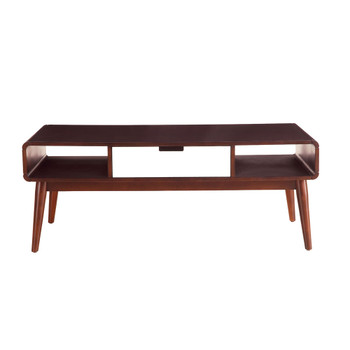 ACME 82850 Christa Coffee Table, Espresso & White