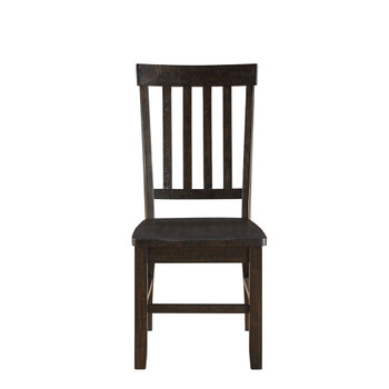 ACME 61032 Maisha Side Chair (Set-2), Rustic Walnut