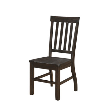 ACME 61032 Maisha Side Chair (Set-2), Rustic Walnut