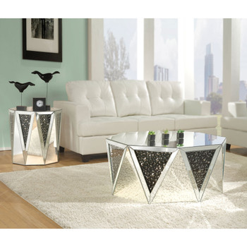 ACME 82775 Noor Coffee Table, Mirrored