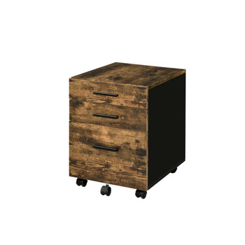 ACME 92885 Abner File Cabinet, Weathered Oak