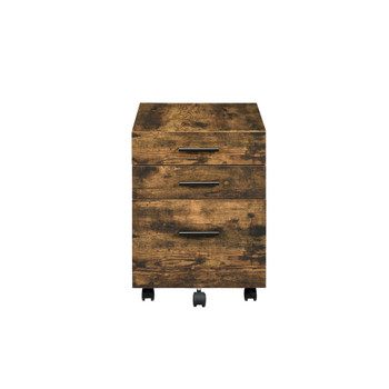 ACME Abner File Cabinet, Weathered Oak