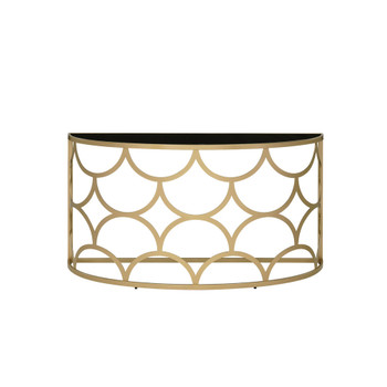 ACME Altus Console Table, Gold Finish