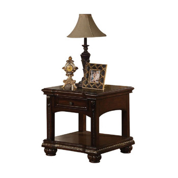 ACME Anondale End Table, Cherry