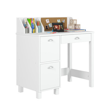 ACME 92990 Billie Writing Desk, White Finish