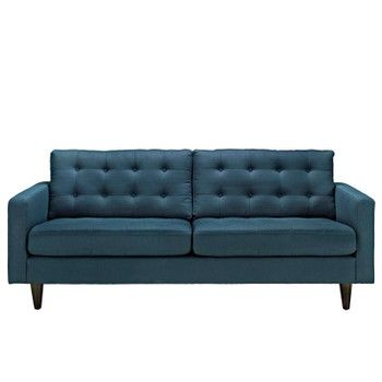 Modway Empress Upholstered Fabric Sofa EEI-1011-AZU In Azure
