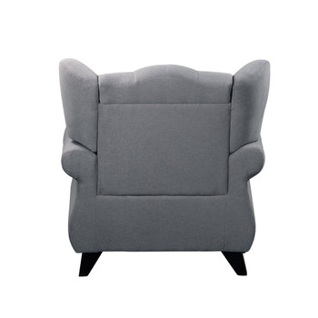 ACME 53282 Hannes Chair, Gray Fabric