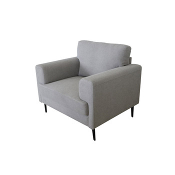 ACME 56927 Kyrene Chair, Light Gray Linen
