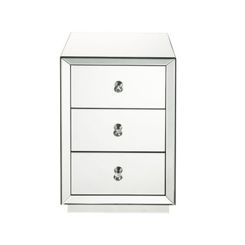 ACME Nyoka Accent Table, Mirrored