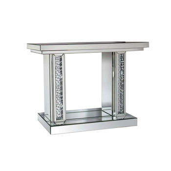 ACME Nysa Console Table, Mirrored (1Set/2Ctn)