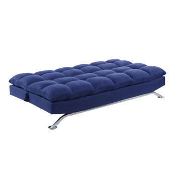 ACME 58255 Petokea Adjustable Sofa, Blue Fabric